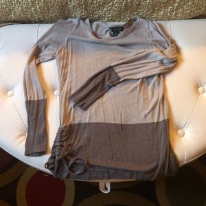 INC Tunic with drawstring side